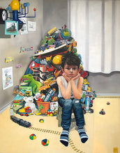 Carica l'immagine nel visualizzatore di Gallery, Bambino annoiato